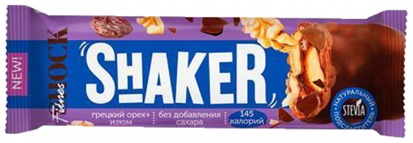 FitnesShock Батончик глазированный Shock, 35 грамм