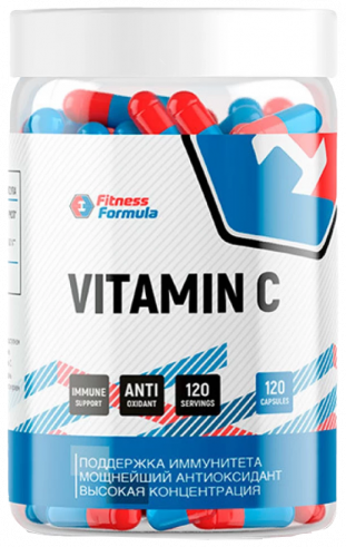 Fitness Formula Vitamin C, Витамин C, 120 капсул