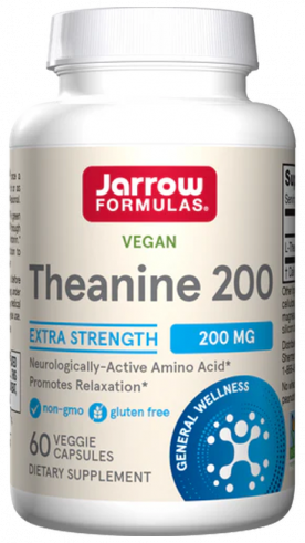 Jarrow Formulas Theanine 200 mg, 60 капсул