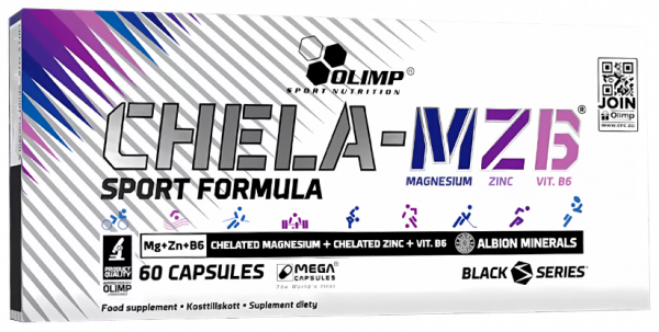 Olimp Sport Nutrition Chela-MZB Formula, Хела-МЦБ формула, 60 капсул