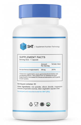SNT Iron, Айрон, 90 капсул