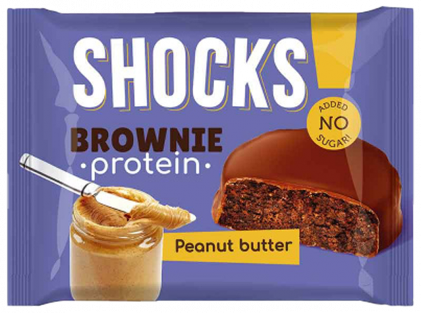 FitnesShock Protein Brownie, 50 грамм