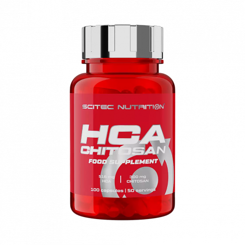 Scitec Nutrition HCA Chitosan, ЭйчСиЭй-Хитозан, 100 капсул