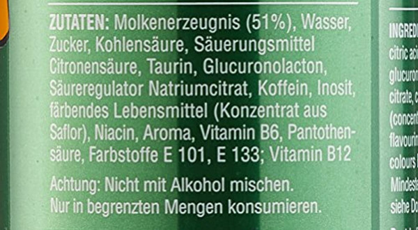 Popeye Supplements Напиток Energy Drink, 500 мл