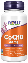 NOW Сo Q10, Коэнзим Q10, 120 капсул