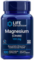 Life Extension Magnesium (Citrate), Магний (Цитрат), 100 капсул