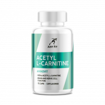 Just Fit Acetyl L-Carnitine, Ацетил-L-Карнитин, 75 капсул