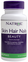 Natrol Skin Hair Nails Women`s, 60 капс