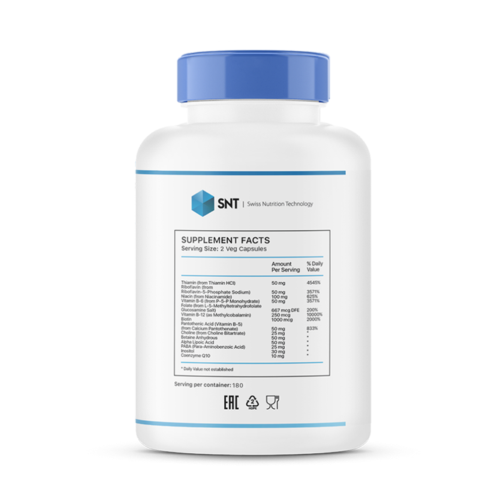 SNT Coenzyme B-complex, 180 капсул - купить в Самаре