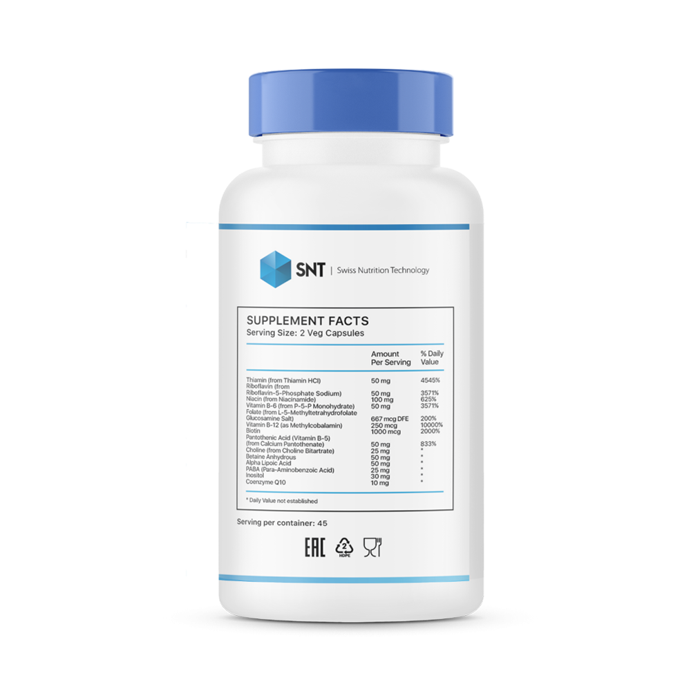 SNT Coenzyme B-complex, 90 капсул - купить в Самаре